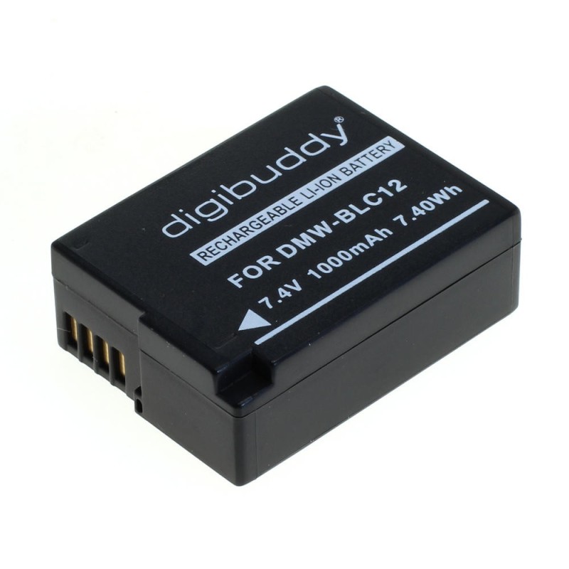Panasonic DMW-BLC12 Li-Ion 1000mAh utángyártott akkumulátor / akku