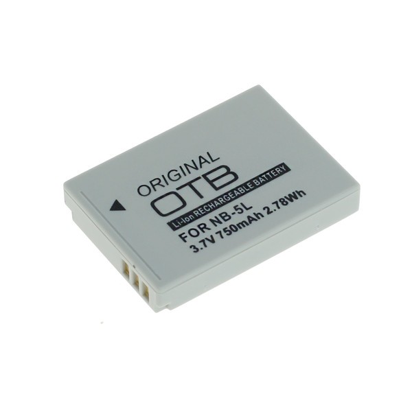 Canon NB-5L Li-Ion 750mAh utángyártott akkumulátor / akku 