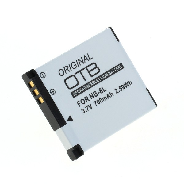 Canon NB-8L Li-Ion 700mAh utángyártott akkumulátor / akku 