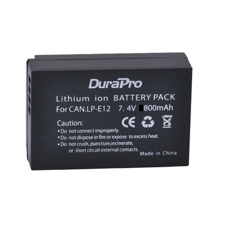 Canon LP-E12 Li-Ion 1200mAh utángyártott akkumulátor / akku