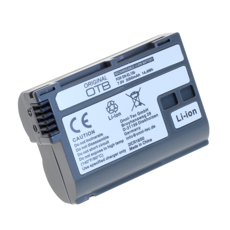 Nikon EN-EL15 EN-EL15C Li-Ion 2050mAh utángyártott akkumulátor / akku